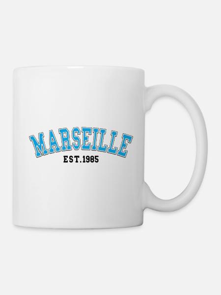 Marseille Est.1985 - Tasse - Weiß