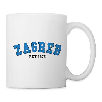 Zagreb Est.1975 - Tasse - Weiß - Rechts