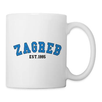 Zagreb Est.1995 - Tasse - Weiß - Rechts