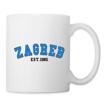 Zagreb Est.1985 - Tasse - Weiß - Rechts