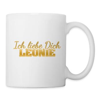 Leo - Tasse - Weiß - Rechts