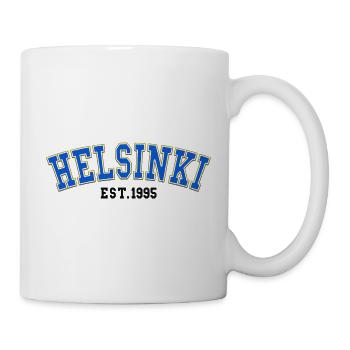 Helsinki, gegründet 1995 - Tasse - Weiß - Rechts