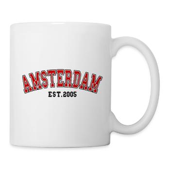 Amsterdam Est.2005 - Mug blanc - blanc - Droite