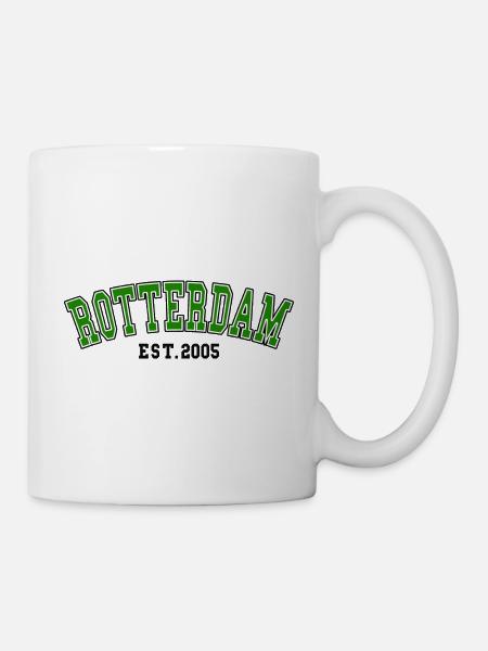 Rotterdam Est.2005 - Tasse - Weiß
