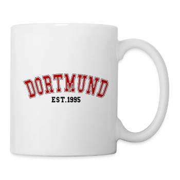 Dortmund Est. 1995 - Tasse - Weiß - Rechts
