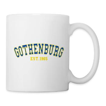 Établissement de Göteborg en 1965 - Mug blanc - blanc - Droite