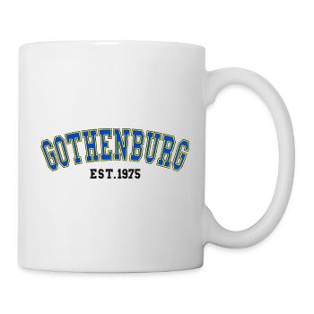 Établissement de Göteborg 1975 - Mug blanc - blanc - Droite