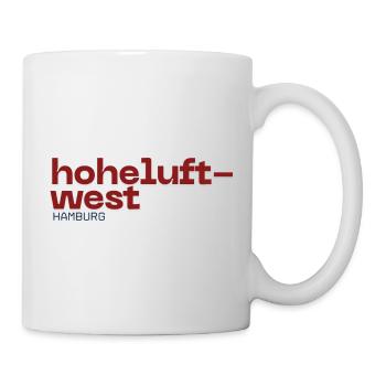 Hoheluft West Hamburg Logo Typo - Mug - white - Right