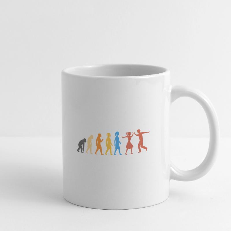 Danse Swing - Le plus haut niveau d’évolution (2) Mug blanc
