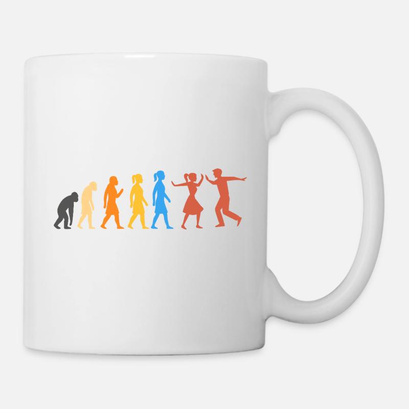 Swing-Tanz - Die höchste Stufe der Evolution (2) - Tasse - Weiß