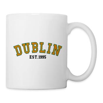 Dublin Gegründet 1995 - Tasse - Weiß - Rechts