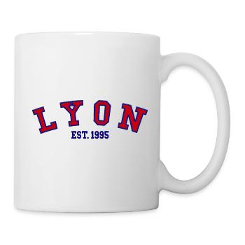 Lyon Est. 1995 - Tasse - Weiß - Rechts