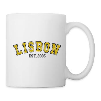 Lisbonne Est. 2005 - Mug blanc - blanc - Droite