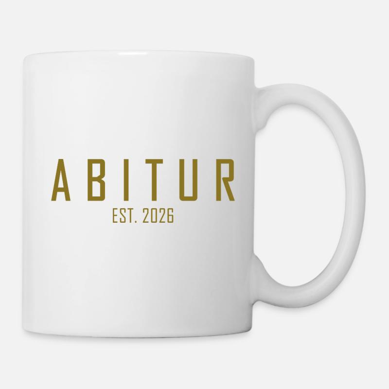 Abitur 2026 - Tasse - Weiß
