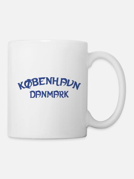 Kopenhagen für immer, Dänemark - Tasse - Weiß