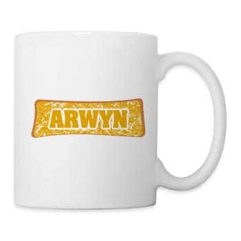 Arwyn Graffiti Name Print - Mug - white - Right