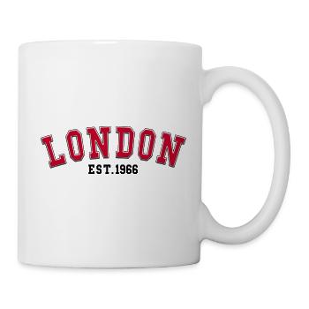 Londres Fondée en 1966 - Mug blanc - blanc - Droite