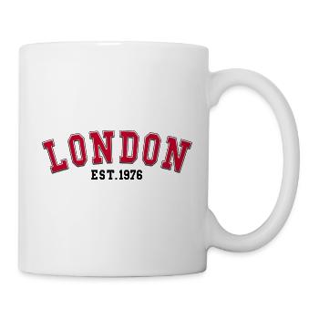 Londres fondée en 1976 - Mug blanc - blanc - Droite