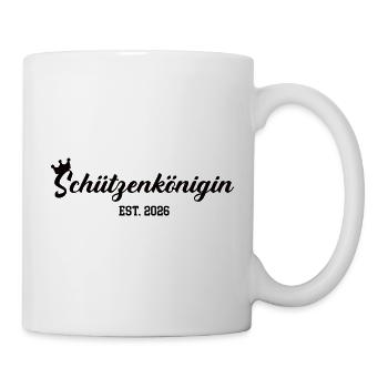 Shooting Queen Schuetzenkoenigin 2026 Shooter - Mug - white - Right