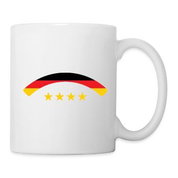 Drapeau Allemand - Allemagne - Mug blanc - blanc - Droite