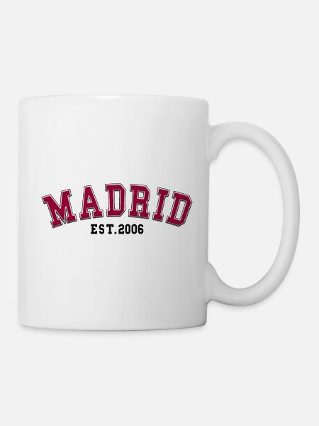 Madrid gegründet 2006 - Tasse - Weiß