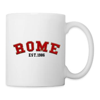 Rom gegründet 1986 - Tasse - Weiß - Rechts