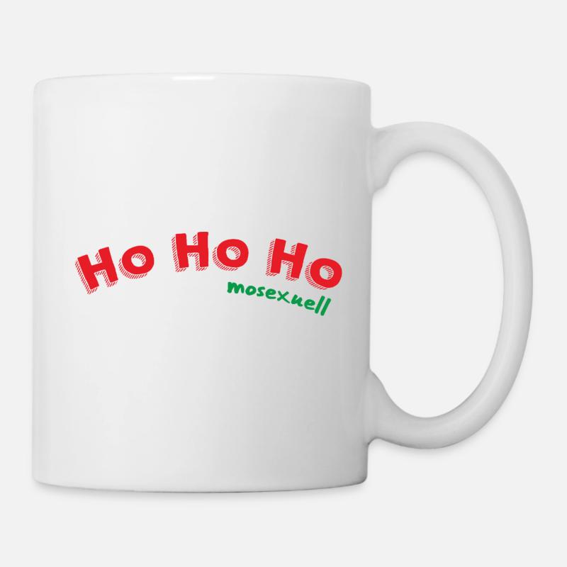 Ho Ho Ho mosexuell - Tasse - Weiß
