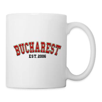 Bukarest, Est. 2006 - Tasse - Weiß - Rechts