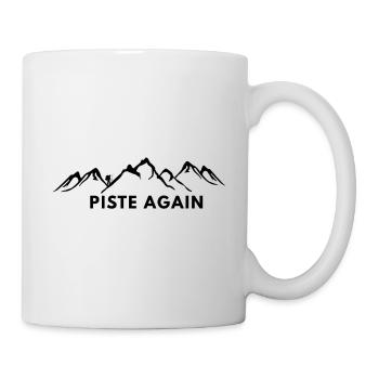 PISTE AGAIN. SKI. SKI WINTE SPORT - Mug - white - Right