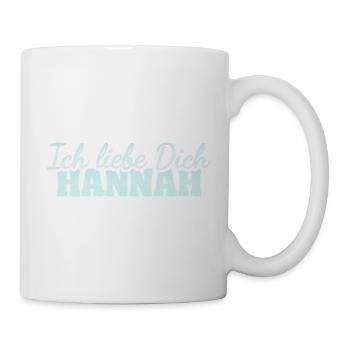 Liebe Han - Tasse - Weiß - Rechts