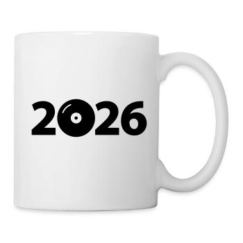 Fête de disques vinyles DJ de musique 2026 - Mug blanc - blanc - Droite