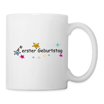  Geburtstag  - Tasse - Weiß - Rechts