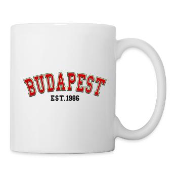 Budapest, gegründet 1986 - Tasse - Weiß - Rechts