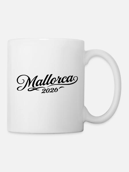 Mallorca 2026 - Tasse - Weiß