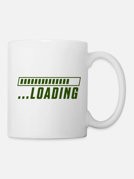 Loading - Tasse - Weiß