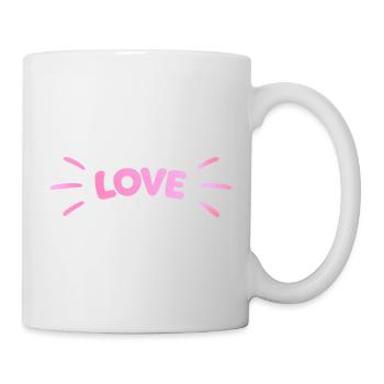 Love Pink Luminous - Mug - white - Right
