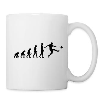 EVOLUTION: BORN TO SOCCER! SOCCER Soccer Game - Mug - white - Right