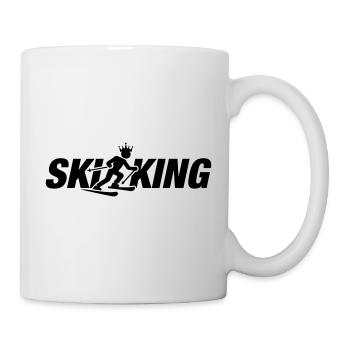 Ski King Funny - Mug - white - Right
