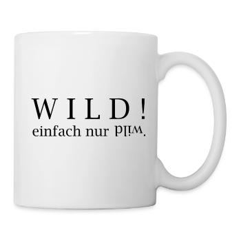 WILD! just wild. - Mug - white - Right