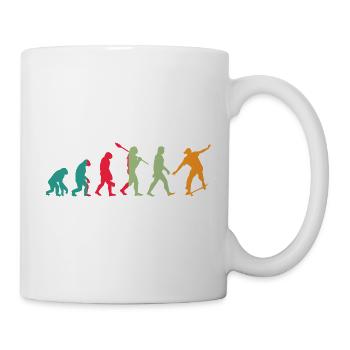 Evolution Skater - Tasse - Weiß - Rechts