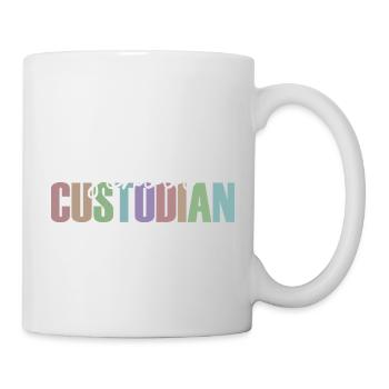 Gardien de l’école - Mug blanc - blanc - Droite
