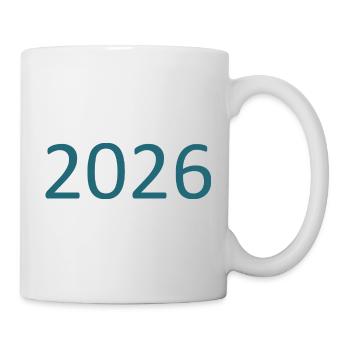 2026 Number Year - Mug - white - Right
