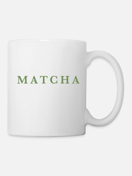 Matcha Lover Grüner Tee Liebhaber - Tasse - Weiß