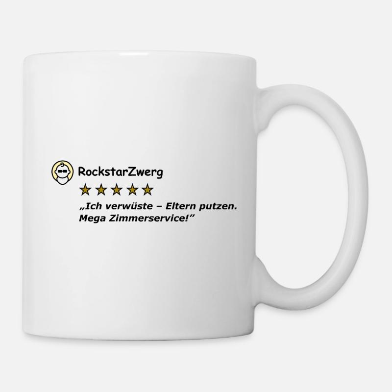 RockstarDwarf - Mug blanc - blanc