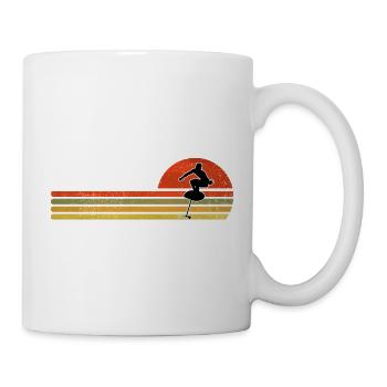 Retro Vintage Tragflügelboot - Tasse - Weiß - Rechts