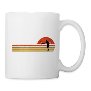 Retro Vintage Pedal - Mug - white - Right