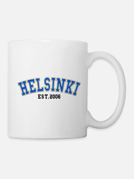 Helsinki Est. 2006 - Tasse - Weiß