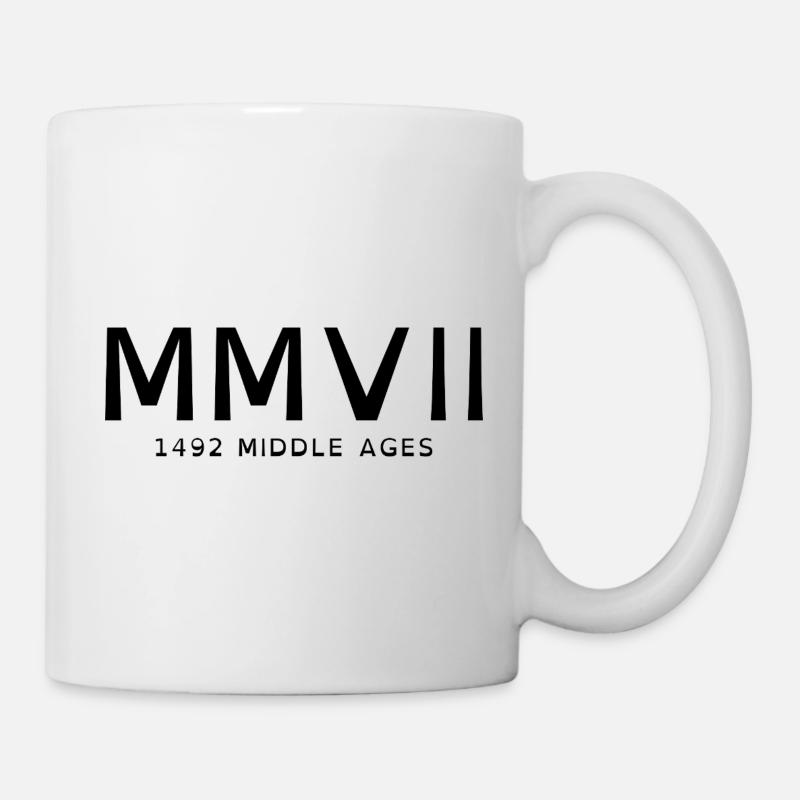 2007_LINE_black - Tasse - Weiß