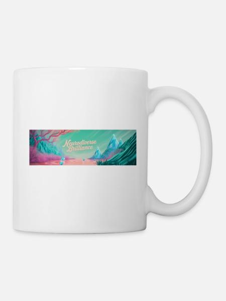 Neurodiverse Brilliance - Tasse - Weiß