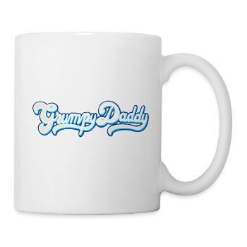 Grumpy Daddy Script - Color "Whipped Cream" - Mug - white - Right
